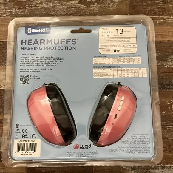 Host pic 😊New Lucid Hearing - Bluetooth HearMuffs for Infant/Toddler 0-4 Years - Picture 2 of 2